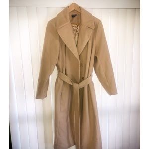 Camel Coat - City Chic